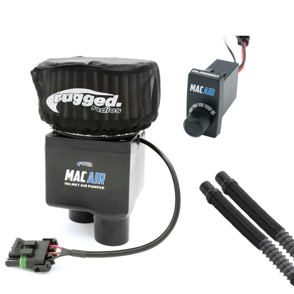 Mac Air Two Person Air Pumper system Wired Side Air MRC Pumper Helmets | Rugged Radios - Rad Parts