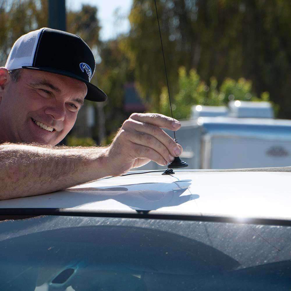 Magnetic Mount Dual Band Antenna for Rugged Handheld Radios R1, RDH-X, V3, RDH-16, RH-5R - Rad Parts