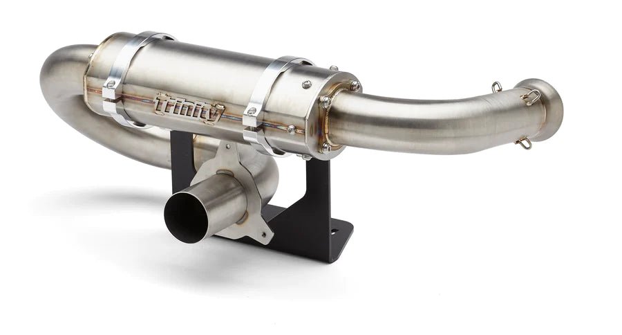 MAVERICK X3 CENTER EXIT SLIP ON EXHAUST | Trinity Racing - Rad Parts