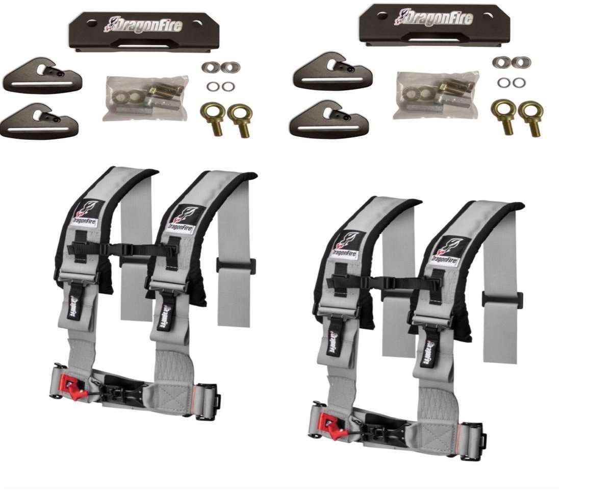 Polaris General 4 Rear Quick Release Harness Set - Rad Parts