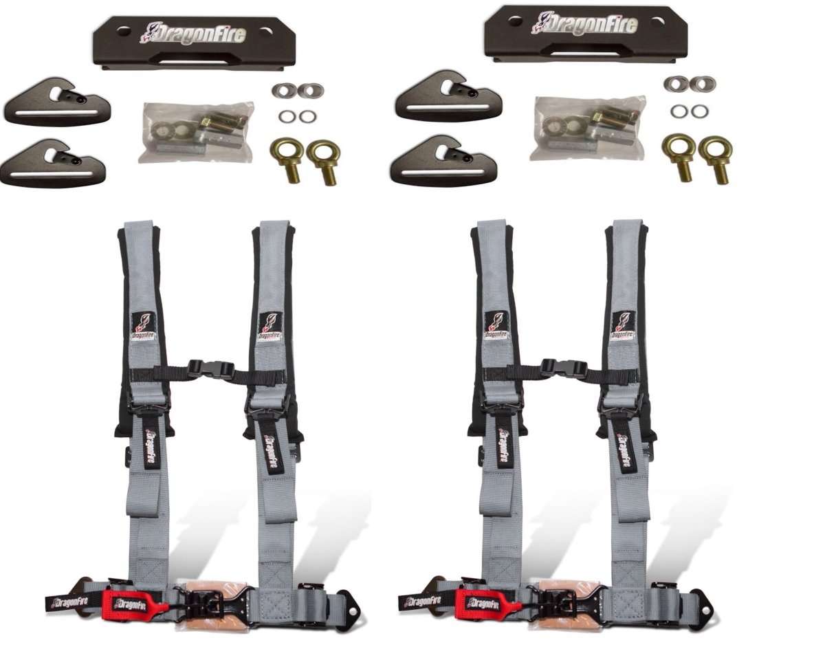 Polaris General 4 Rear Quick Release Harness Set - Rad Parts