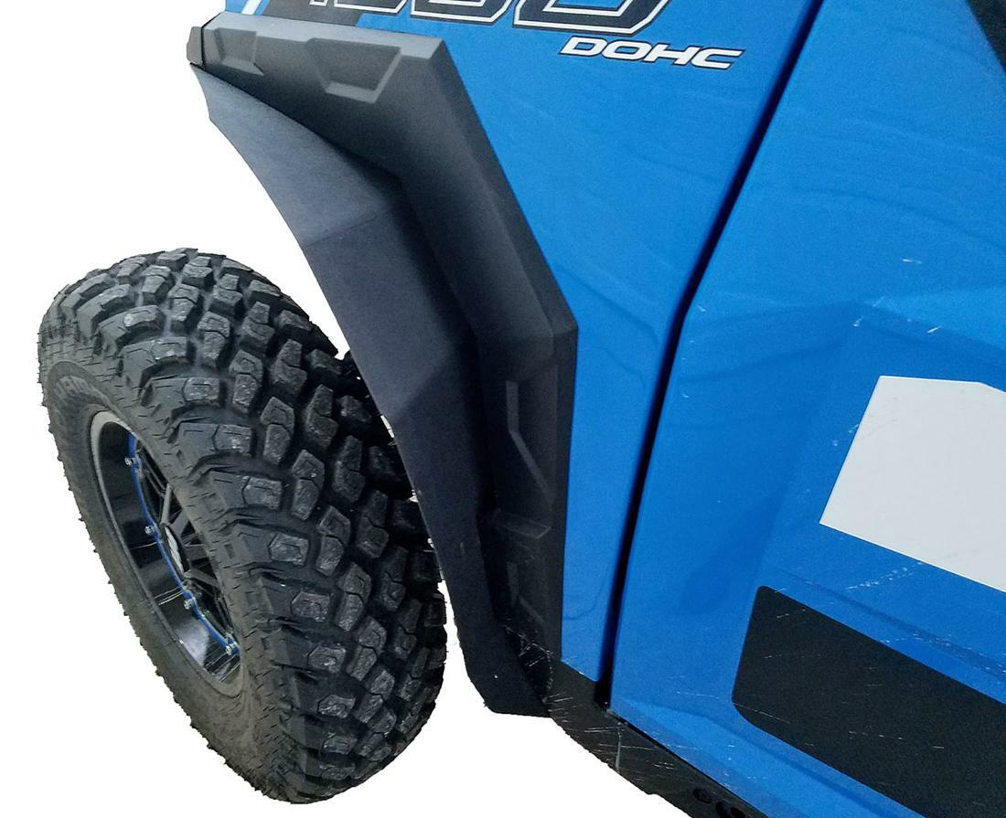 Polaris General Fender Flares with Mud Guards | Spike Powersports - Rad Parts