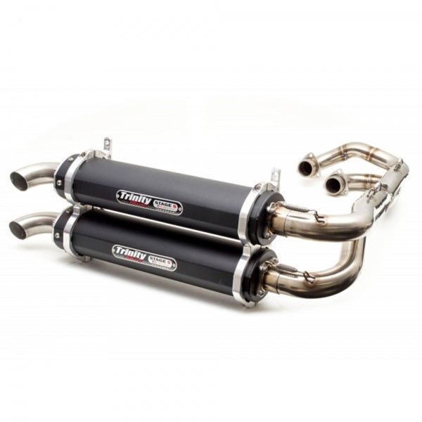 Polaris General Full Dual exhaust by Trinity Racing - Rad Parts