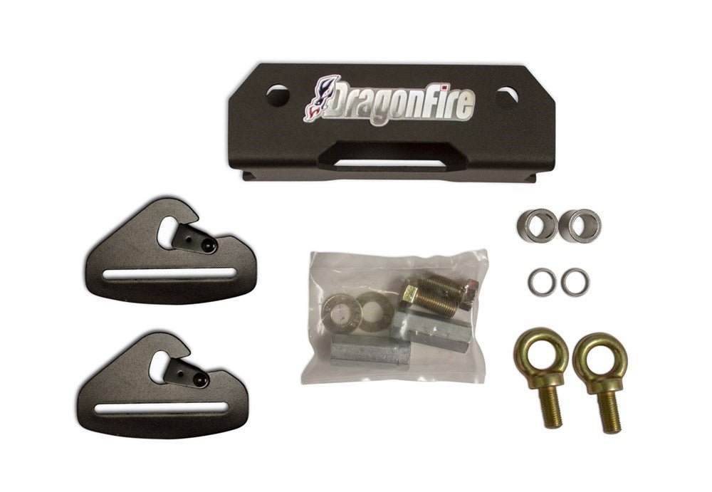 Polaris general Rear harness mounts by Dragonfire Racing 14-1104 - Rad Parts