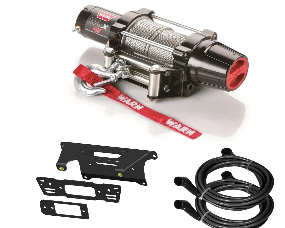 Polaris Ranger 570 900 1000 Winch Mount by KFI and Winch Package - Rad Parts