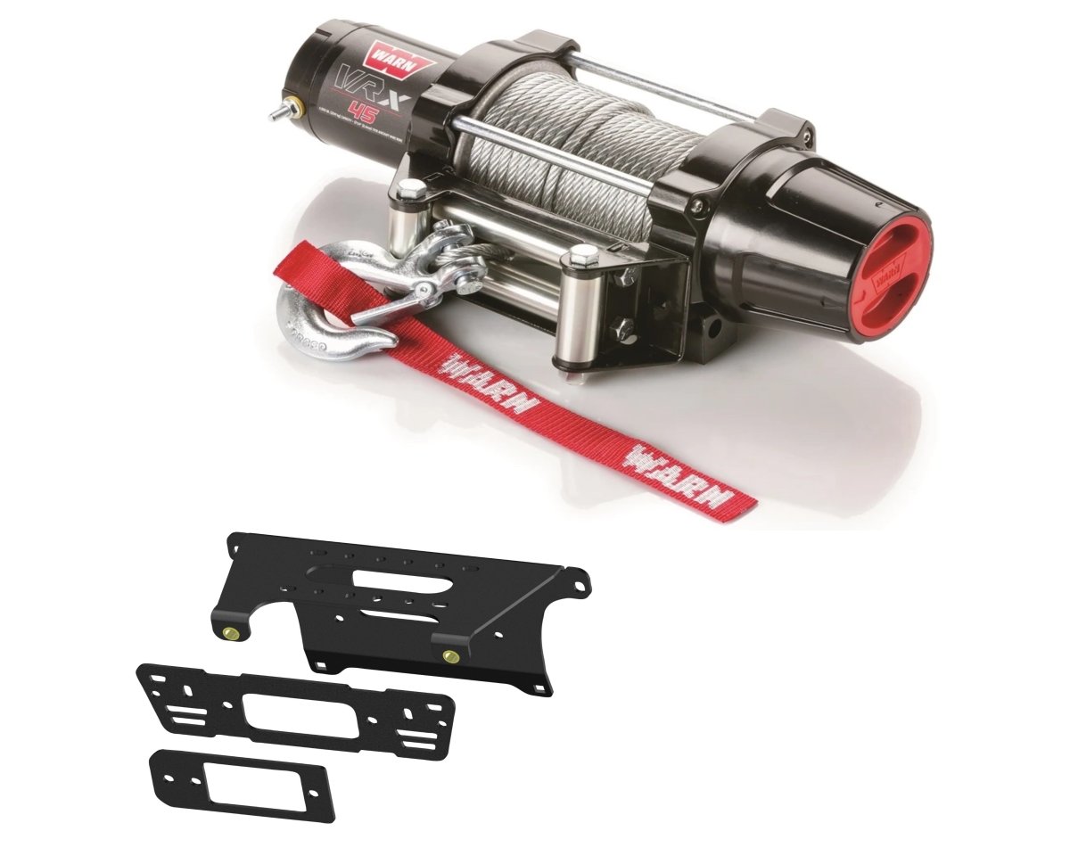 Polaris Ranger 570 900 1000 Winch Mount by KFI and Winch Package - Rad Parts