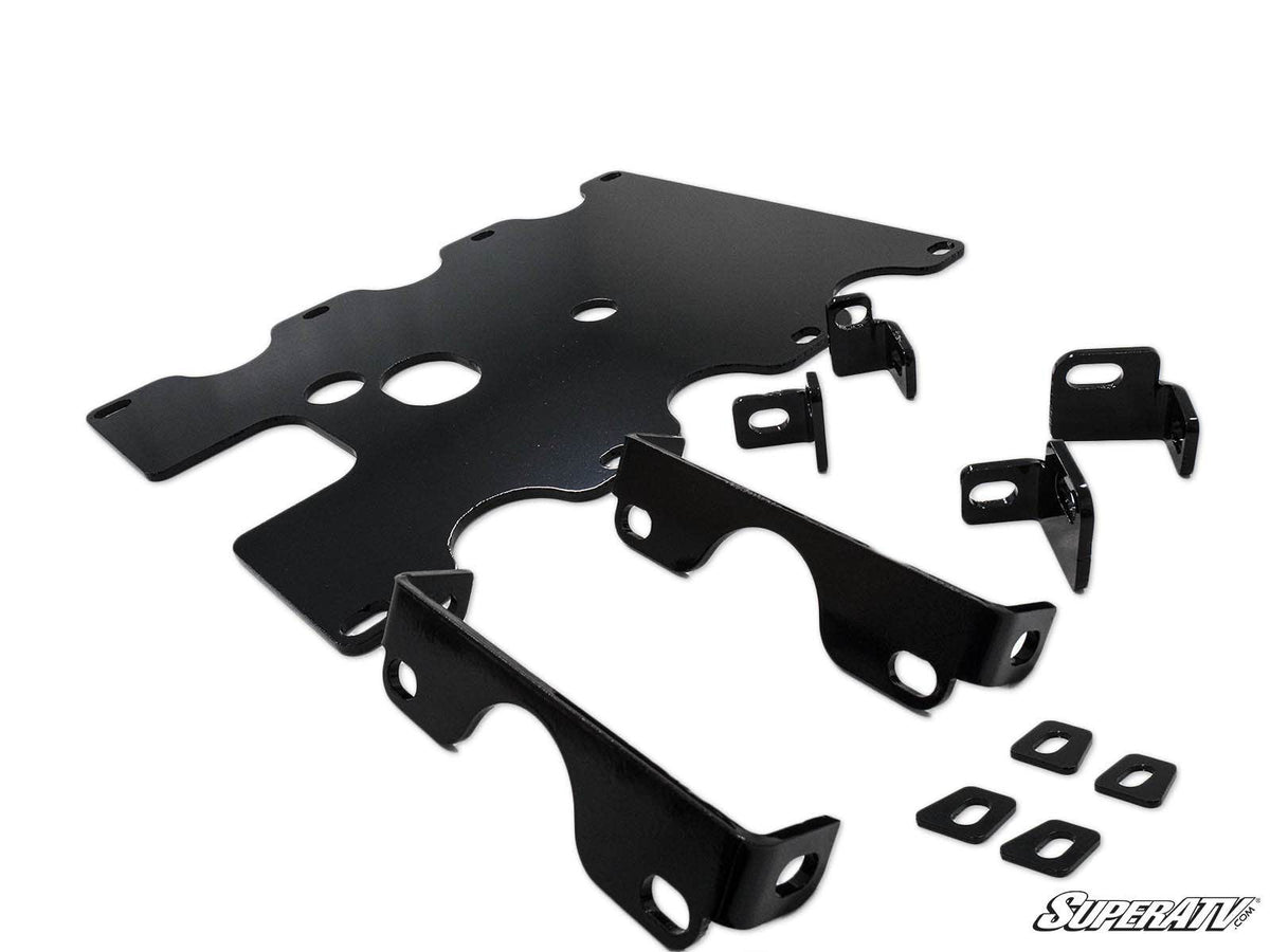 Polaris Ranger Frame Stiffener installed