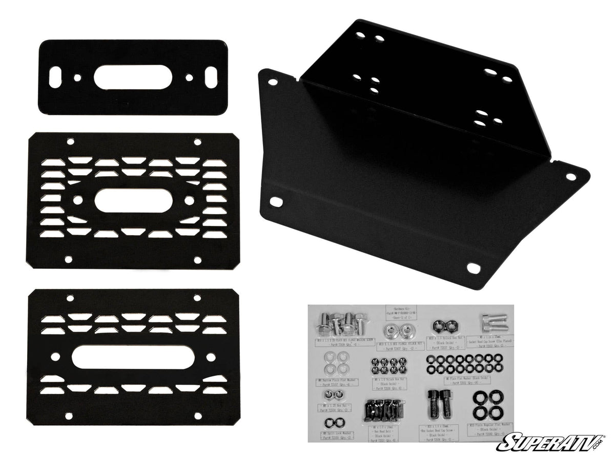 Polaris Ranger XP 570/900 Winch Mounting Plate