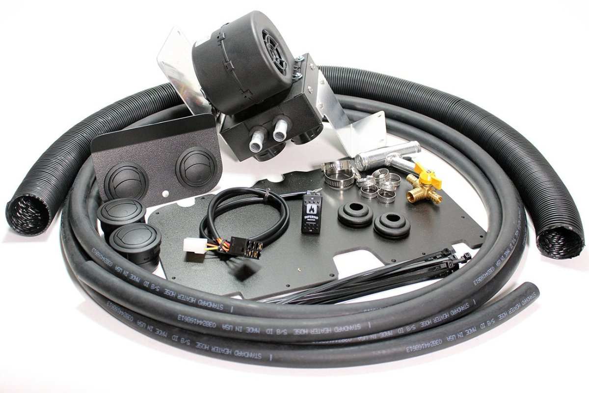 Polaris RZR 1000 Cab Heater with Defrost by Inferno - Rad Parts