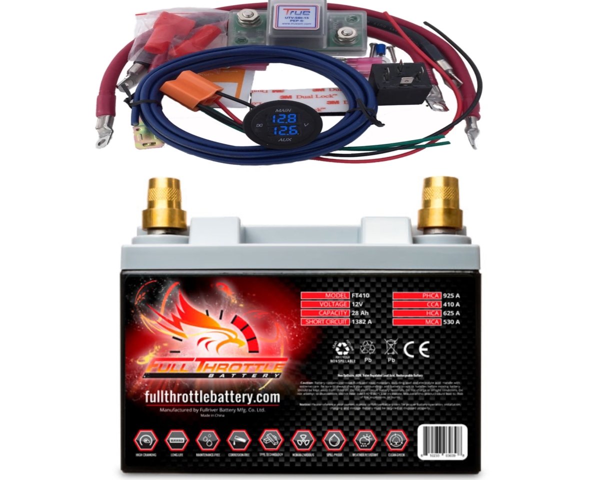 Polaris RZR Dual Battery Kit - Rad Parts