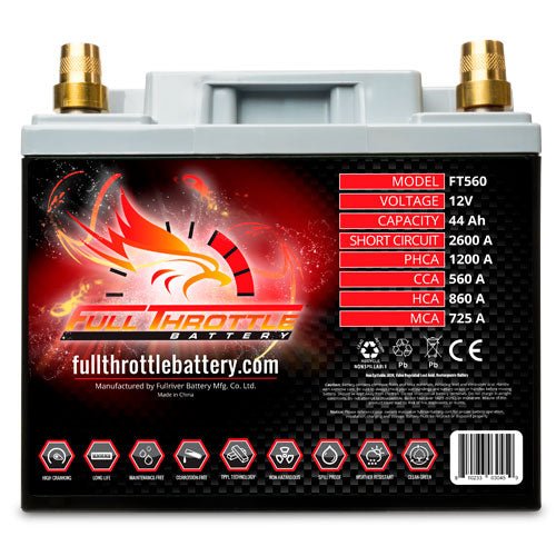 Polaris RZR Full Throttle Battery - Rad Parts