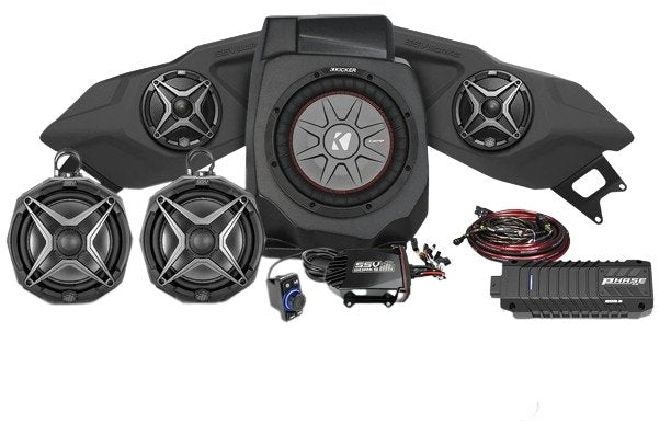 Polaris RZR Pro Phase X SSV 5-Speaker Plug-&-Play System - Rad Parts
