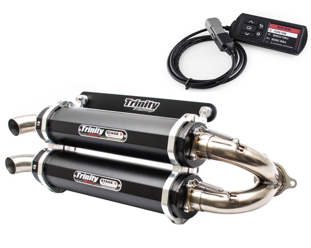 Polaris RZR Pro XP Slip On Exhaust System | Trinity Racing - Rad Parts