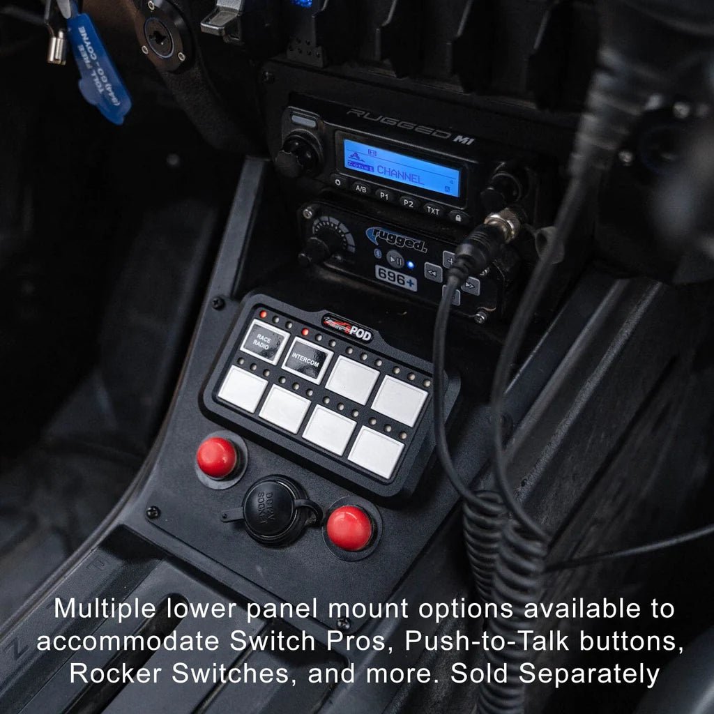 Polaris RZR PRO XP - Turbo R - Pro R - Complete Communication Kit with Intercom and 2-Way Radio - Rad Parts