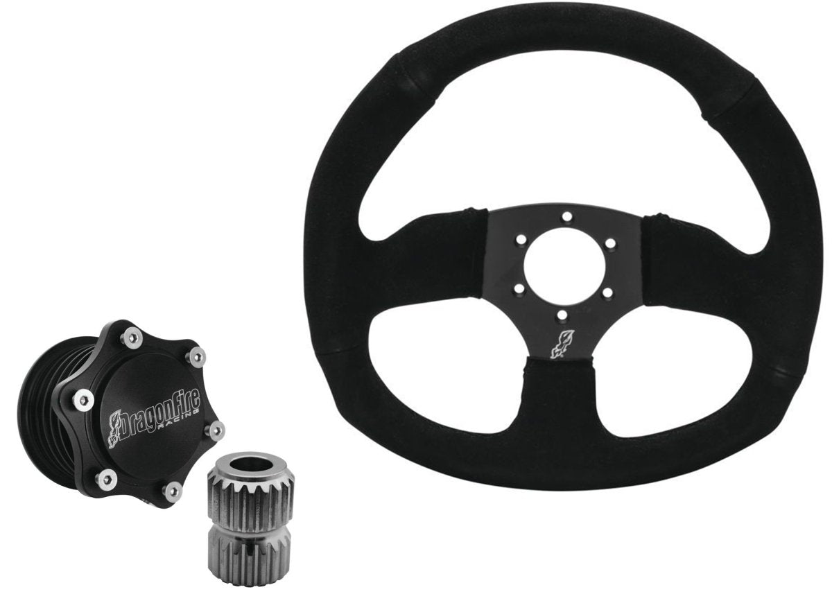 Polaris RZR Quick Release Steering Wheel Hub Dragonfire Racing 04-1049 - Rad Parts
