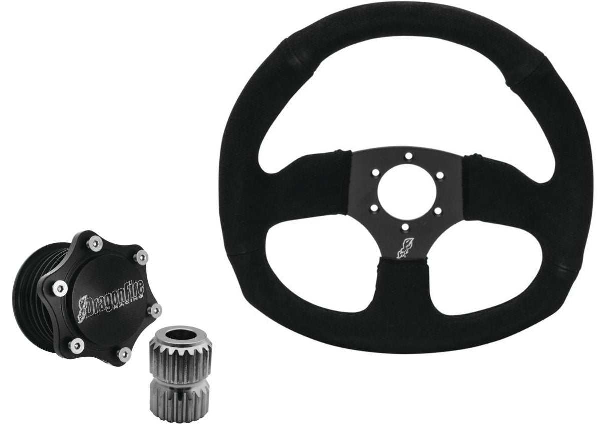 Polaris RZR Quick Release Steering Wheel Hub Dragonfire Racing 04-1049 - Rad Parts