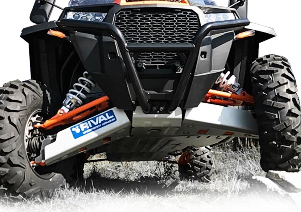 Polaris RZR XP 1000 / TURBO / 4 1000 / 4 TURBO Alloy Full Skidplate Kit - Rad Parts