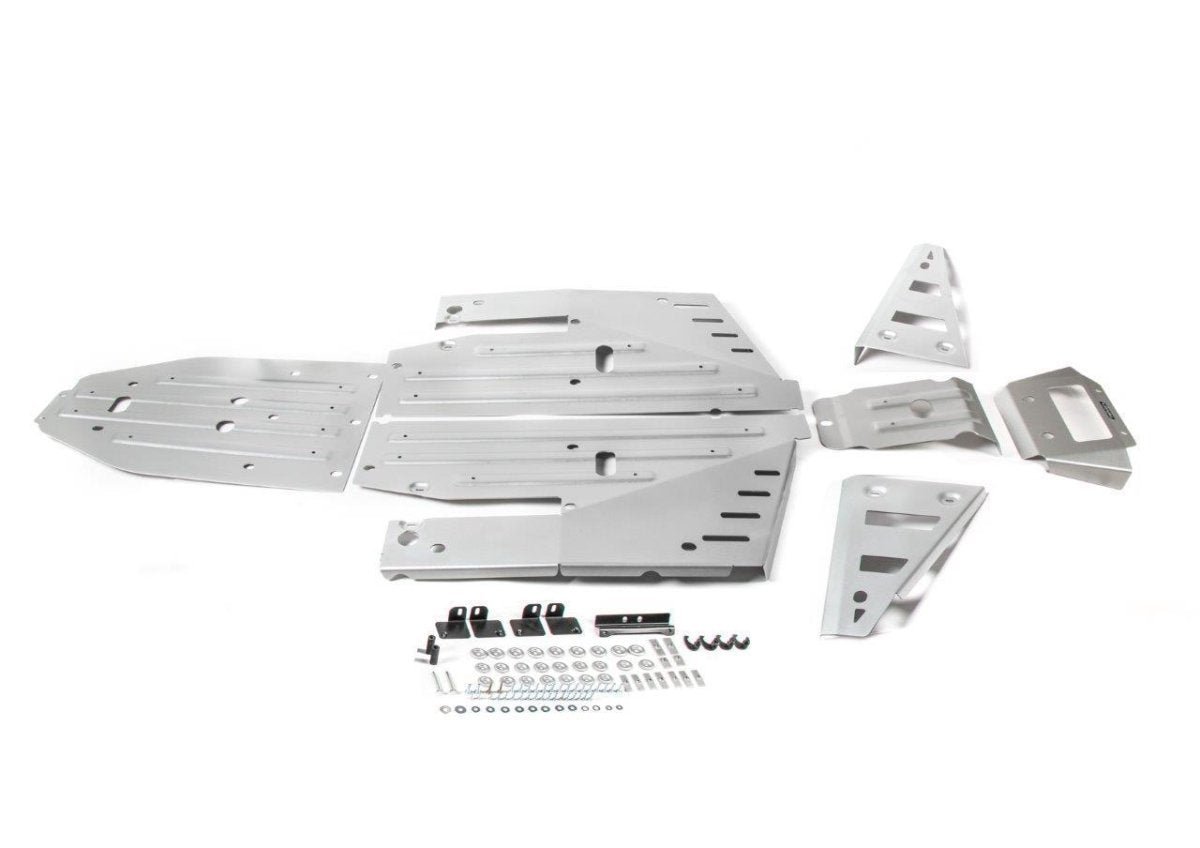 Polaris RZR XP 1000 / TURBO / 4 1000 / 4 TURBO Alloy Full Skidplate Kit - Rad Parts