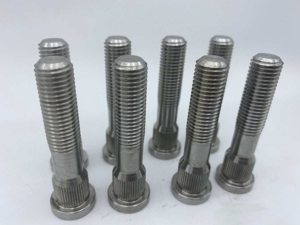 Heavy duty Polaris RZR XP 1000 stainless steel wheel studs set