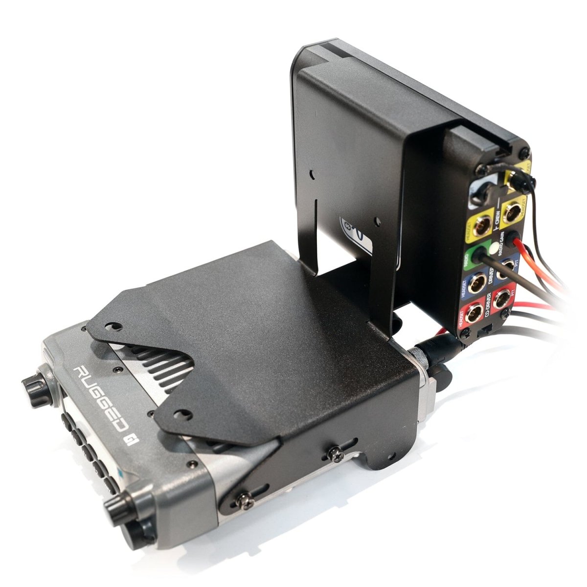 Polaris RZR XP Complete Communication Kit with Rocker Switch Intercom and 2-Way Radio - Rad Parts