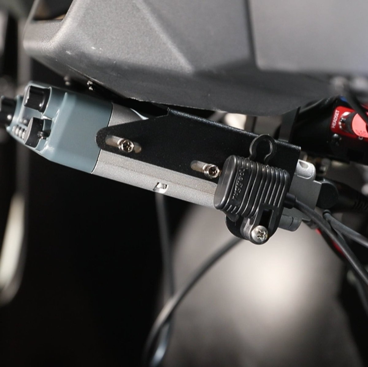 Polaris RZR XP - Radio and Remote Head Intercom Mount - Rad Parts