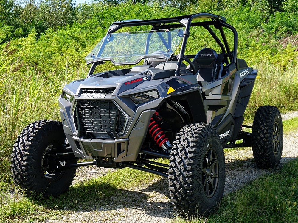 Polaris RZR XP Turbo-S Full Tilting Windshield | Spike Powersports - Rad Parts