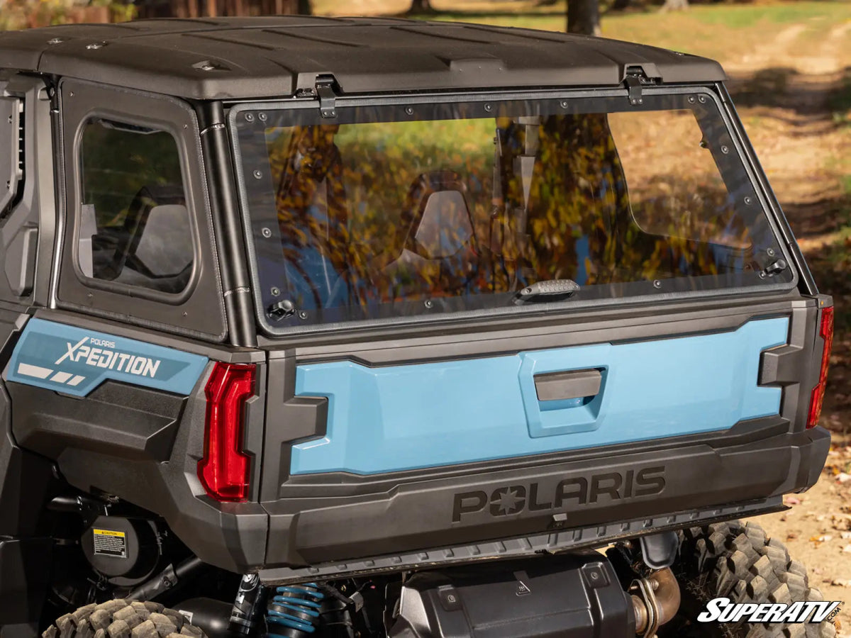 Polaris Xpedition ADV Rear Flip Windshield | SuperATV - Rad Parts