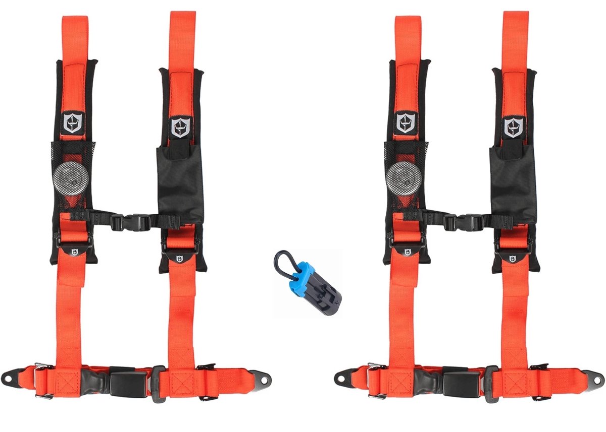 Pro Armor Auto Latch 4-Point Harness 2" Polaris RZR / Can-Am Maverick Override Plug - Rad Parts