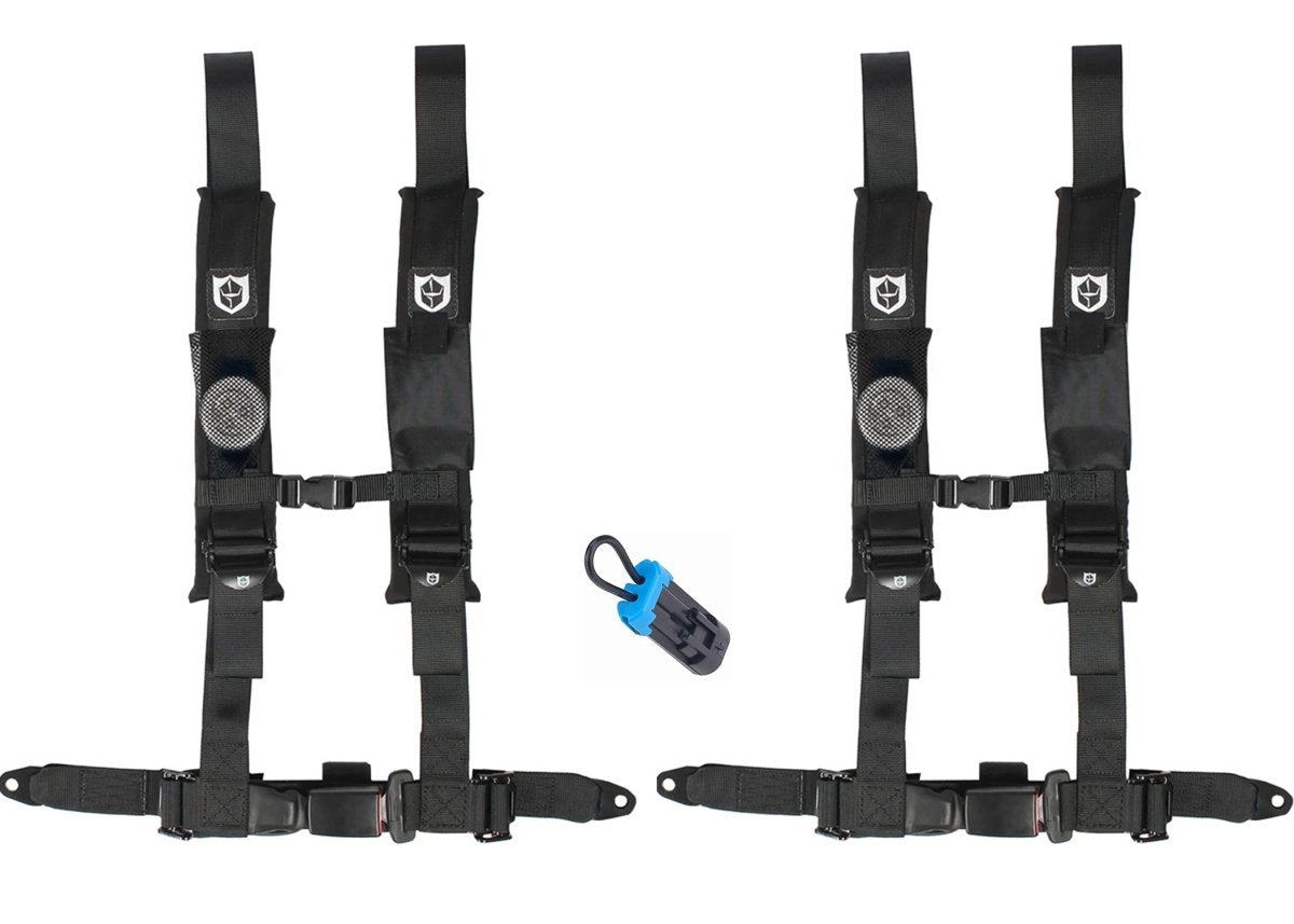 Pro Armor Auto Latch 4-Point Harness 2" Polaris RZR / Can-Am Maverick Override Plug - Rad Parts