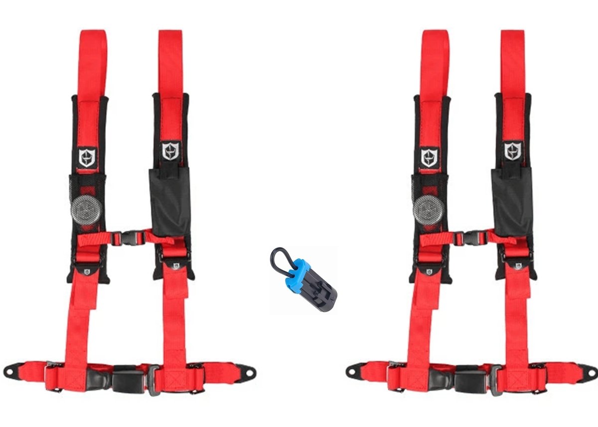 Pro Armor Auto Latch 4-Point Harness 2" Polaris RZR / Can-Am Maverick Override Plug - Rad Parts