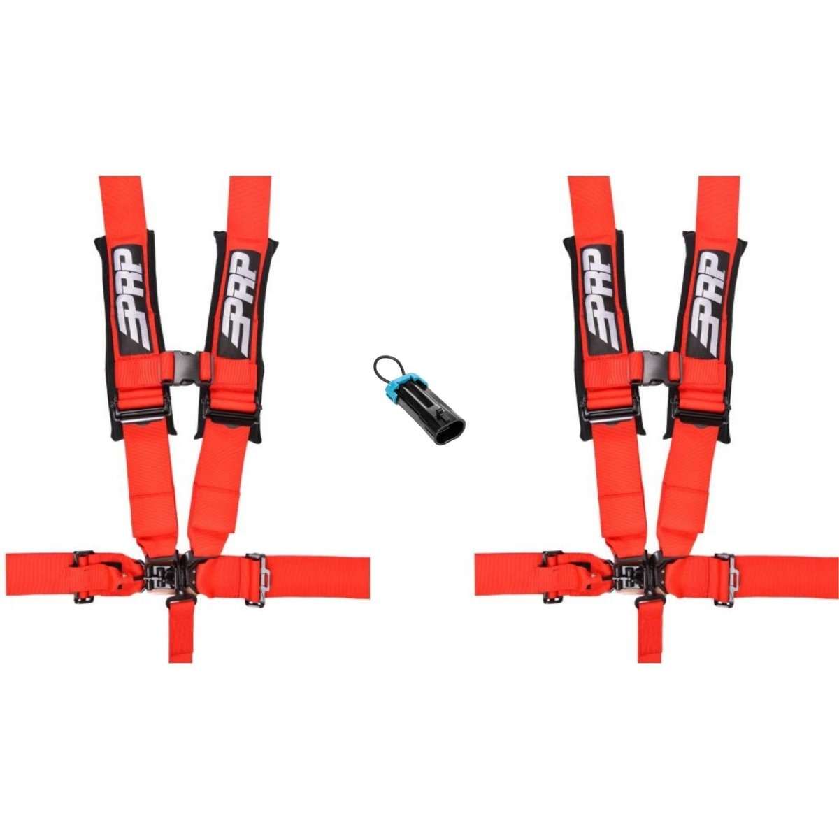 PRP 5 Point Harness Set in Black 5.3 with Override Bypass plug - Rad Parts