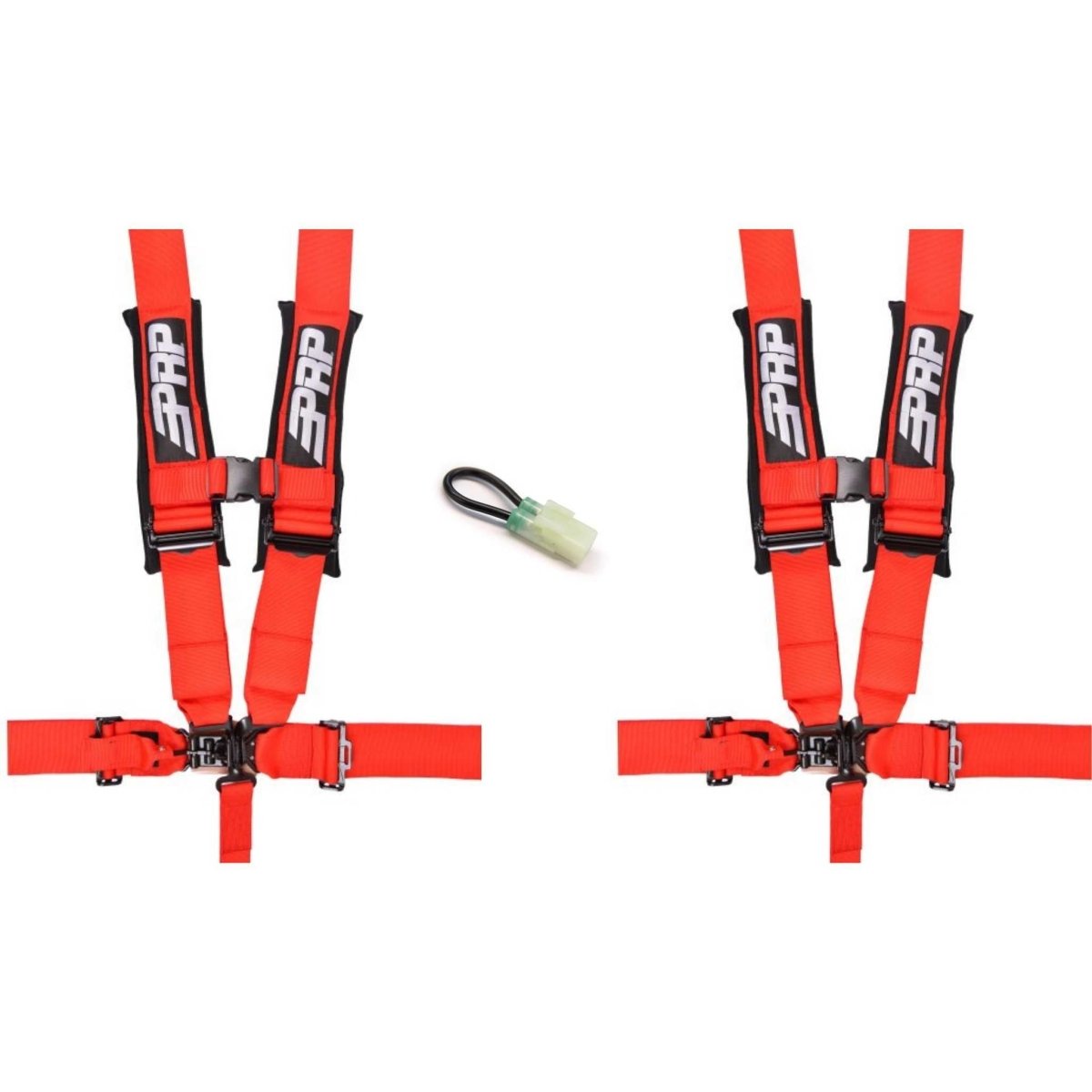 PRP 5 Point Harness Set in Black 5.3 with Override Bypass plug - Rad Parts