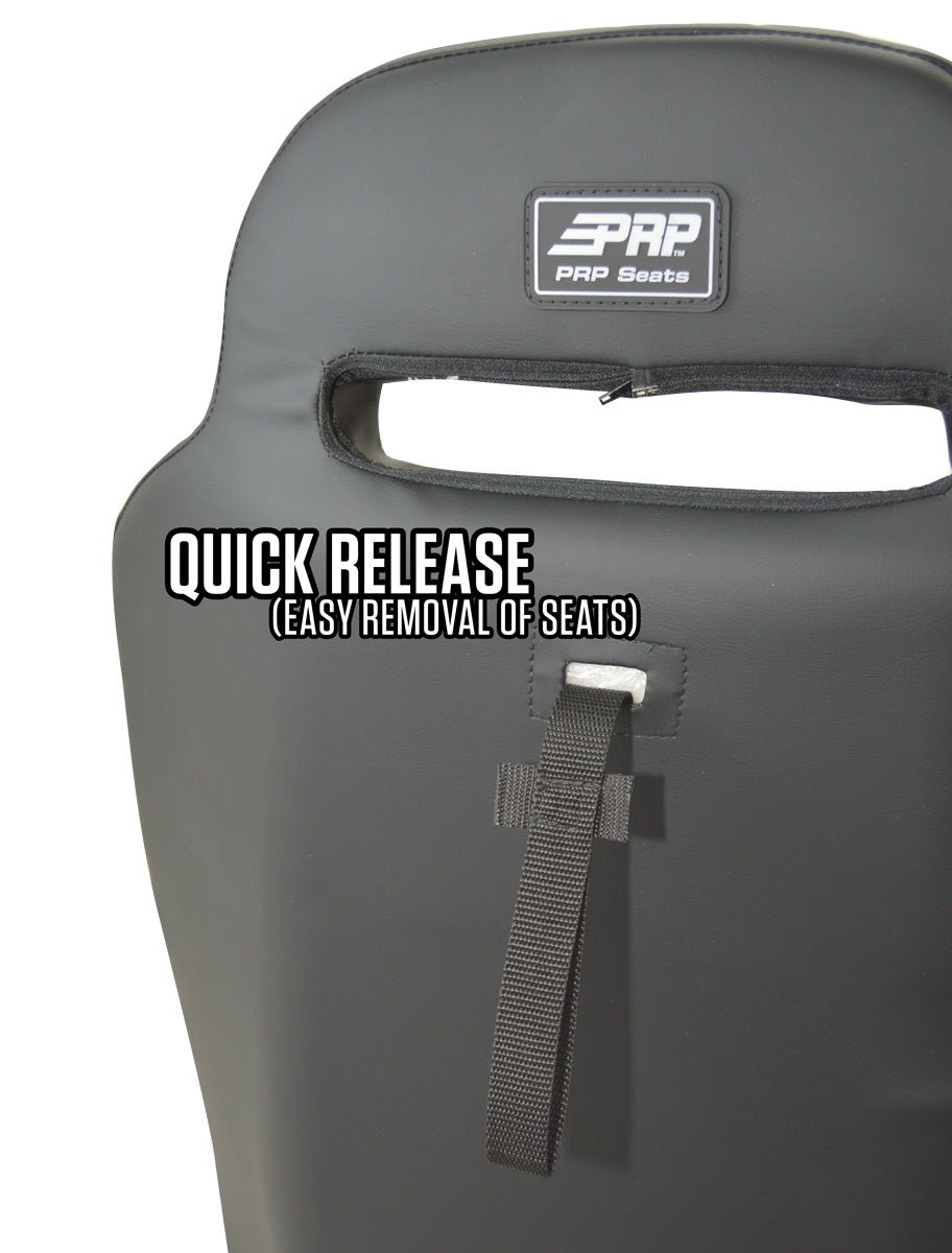 PRP GT/S.E. Front Seat for 20+ Polaris RZR Pro XP, Pro R, Turbo R - Individual Seat - Rad Parts