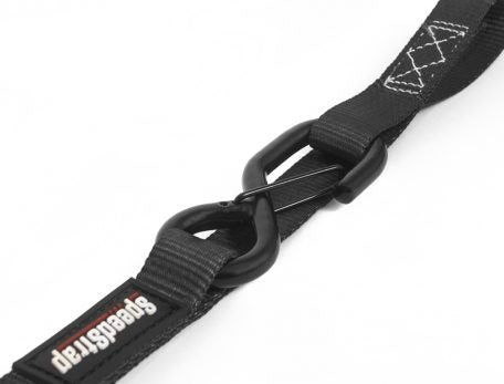 PRP SPEEDSTRAP 1" x 15' Ratcheting Tie Down Straps w/ 'S' Hooks & Soft Ties - 2 Pack - Rad Parts