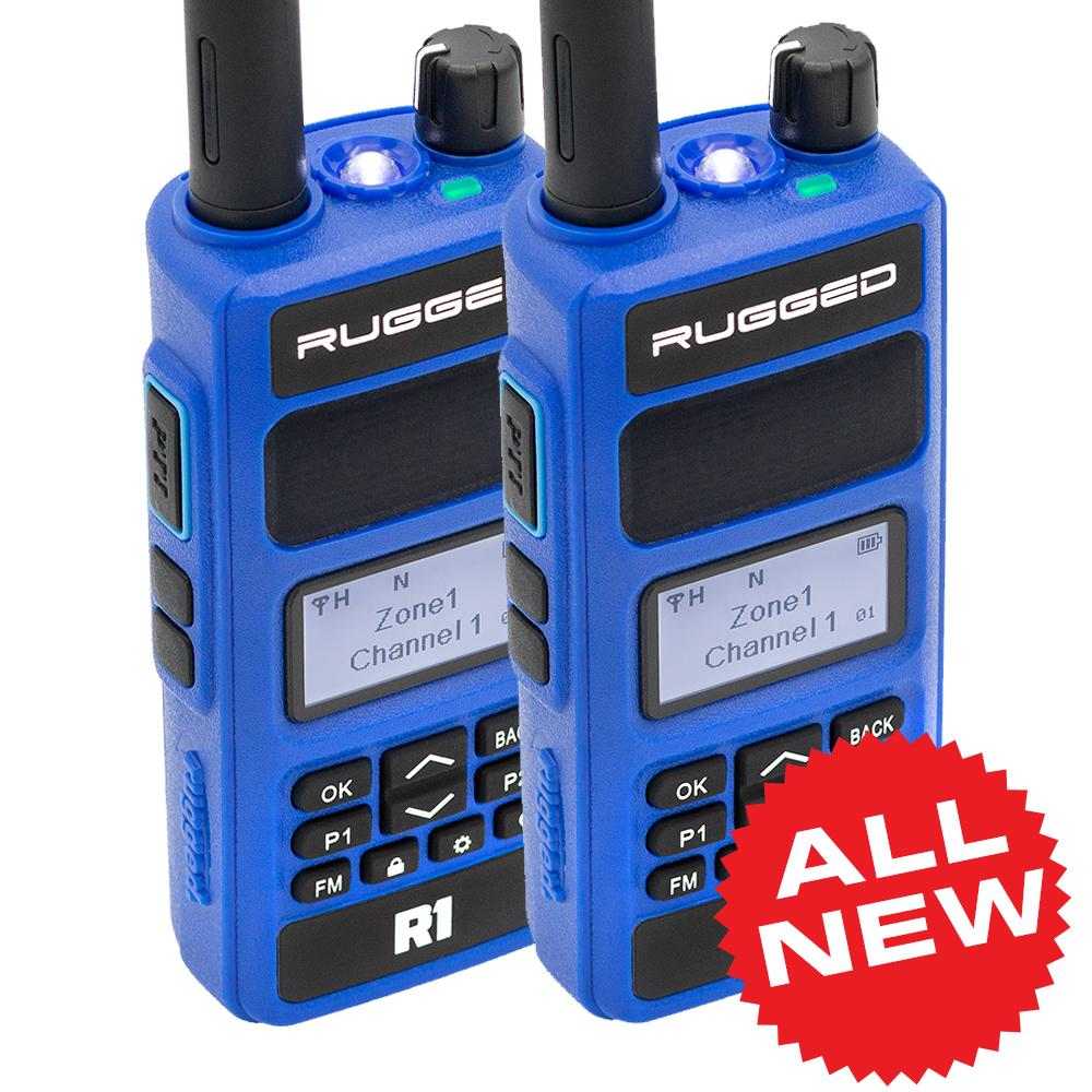 R1 Handheld Digital and Analog | Rugged Radios - Rad Parts