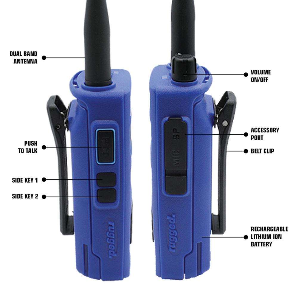 R1 Handheld Digital and Analog | Rugged Radios - Rad Parts