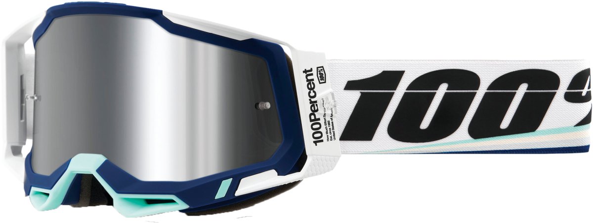 Racecraft 2 Goggle Arsham Mirror Slvr Flash Lens - Rad Parts