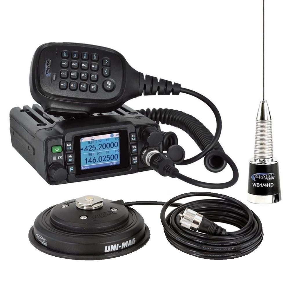 Radio Kit - ABM25 Waterproof Dual Band Amateur (HAM) Complete Radio Kit - Rad Parts