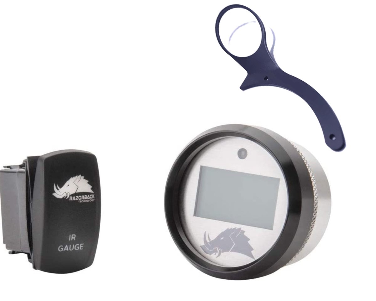 Razorback 3.1 Dimmable Infrared Belt Temperature Gauge - Rad Parts