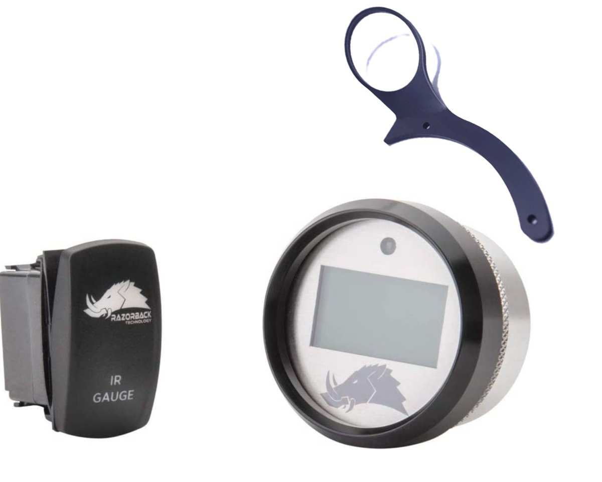 Razorback 3.1 Dimmable Infrared Belt Temperature Gauge - Rad Parts