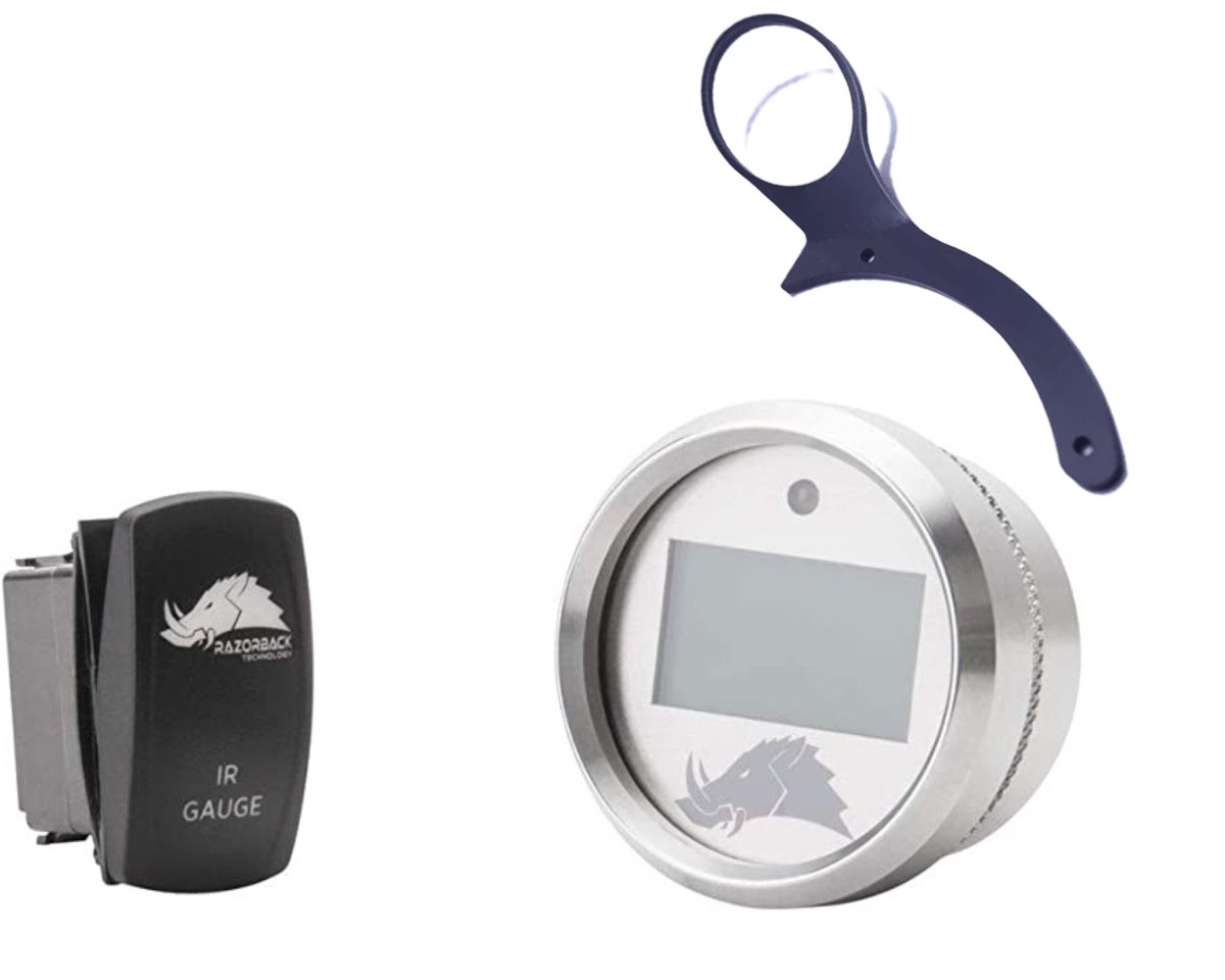 Razorback 3.1 Dimmable Infrared Belt Temperature Gauge - Rad Parts