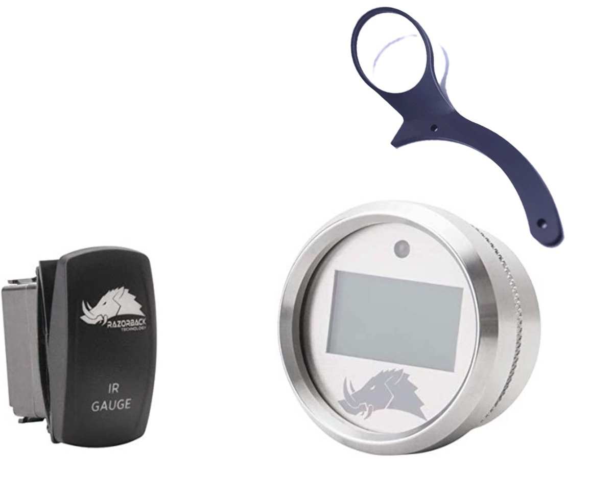 Razorback 3.1 Dimmable Infrared Belt Temperature Gauge - Rad Parts