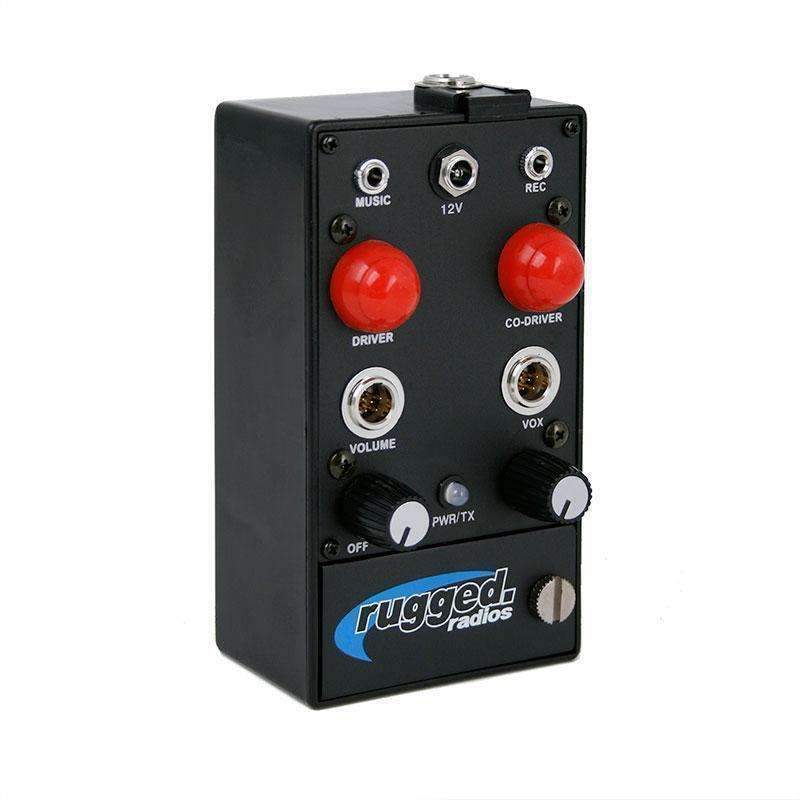 RRP242 2 Person Portable Intercom with Music Input | Rugged Radios - Rad Parts