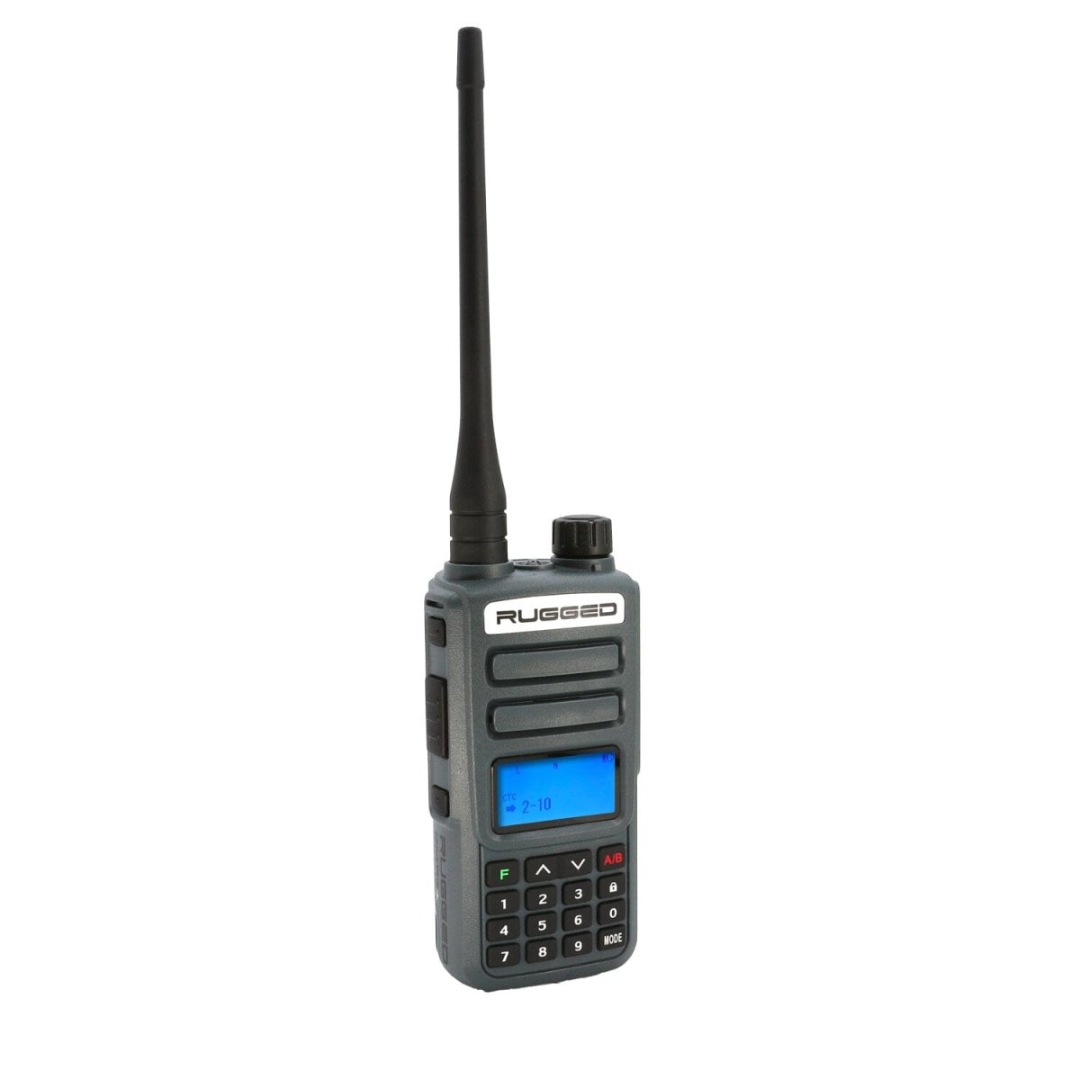 Rugged GMR2 PLUS GMRS and FRS Two Way Handheld Radio - Grey - Rad Parts
