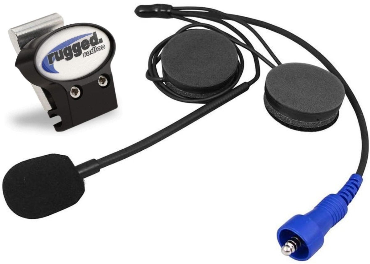 Rugged Radios Alpha Audio Off Road Helmet Kit with Microphone HK-OFSP-AA - Rad Parts