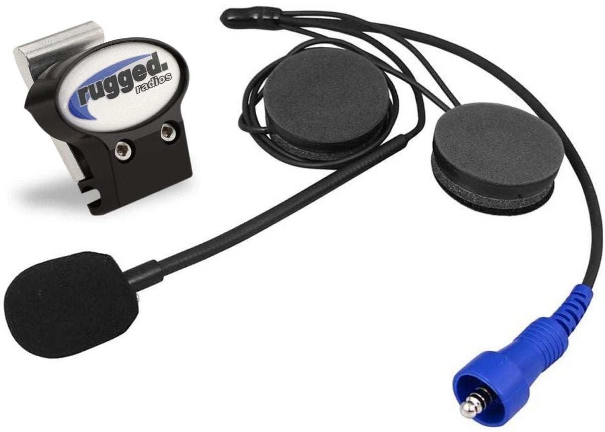 Rugged Radios Alpha Audio Off Road Helmet Kit with Microphone HK-OFSP-AA - Rad Parts
