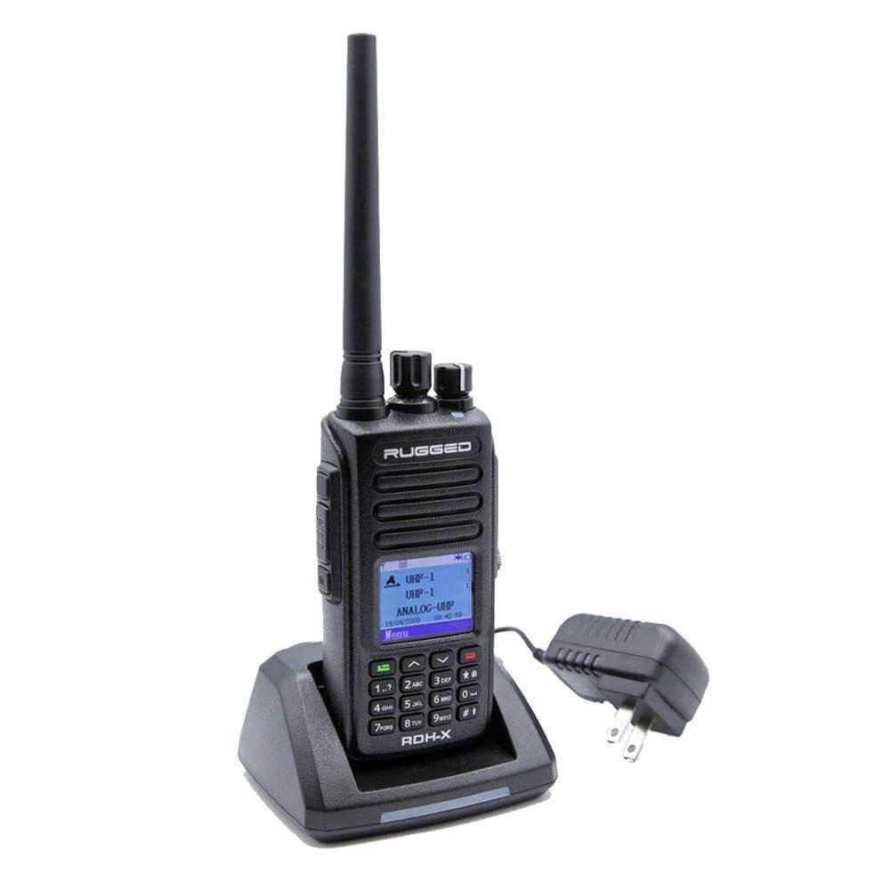 Rugged Radios RDH-X Waterproof UHF/VHF Radio - Rad Parts