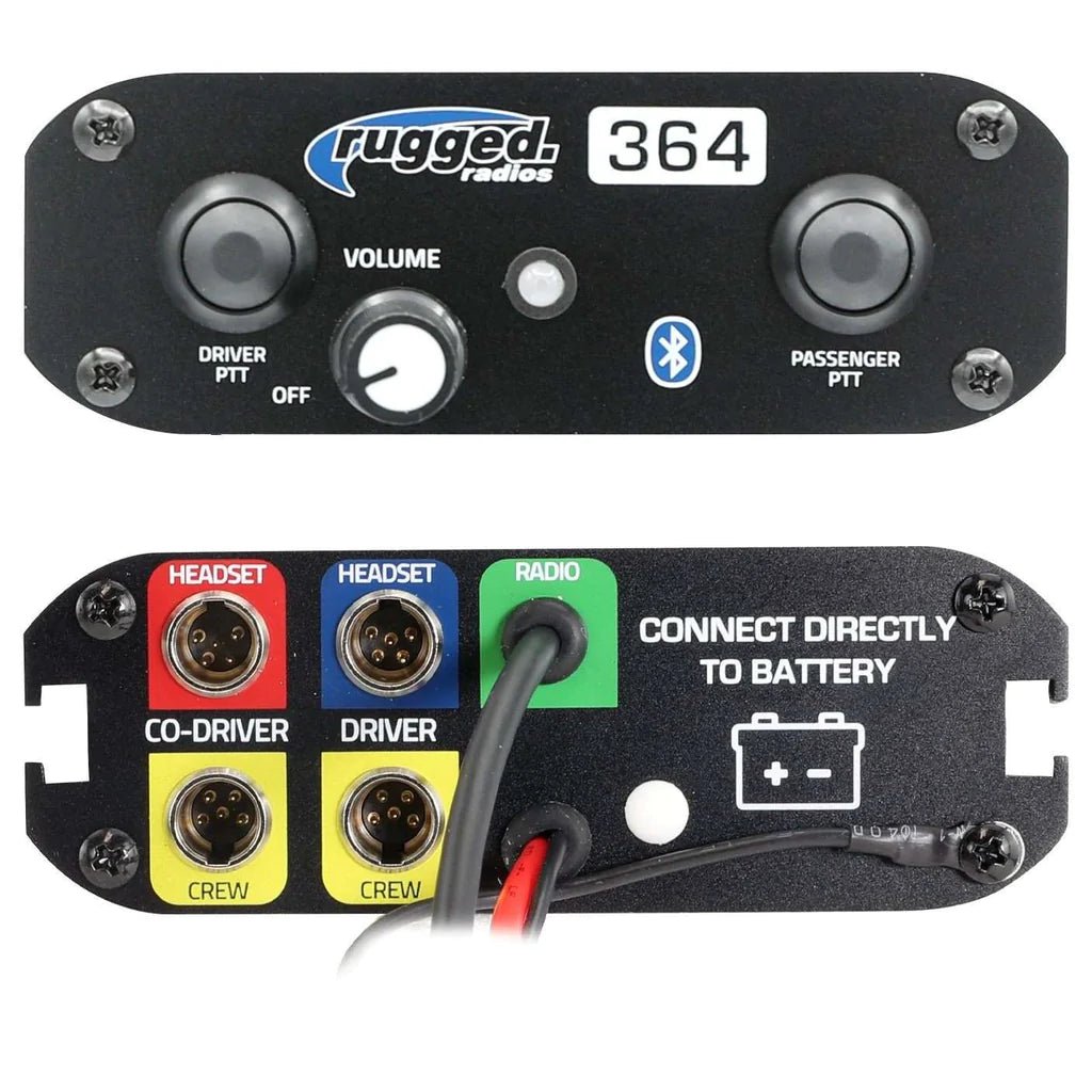 Rugged Radios Super Sport Car to Car Radio w and Bluetooth Intercom Kit - Rad Parts