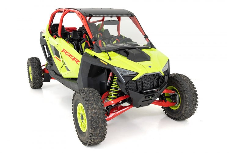 RZR Pro R Winch Mount with Synthetic Rope Winch Kit | Rough Country - Rad UTV Parts