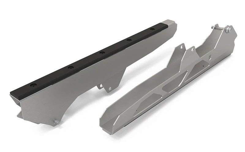 RZR Pro XP / Pro XP 4 Trailing Arm Guards Aluminum protection with HMW Slider - Rad Parts
